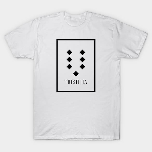 Tristitia Geomantic Figure T-Shirt by moonlobster